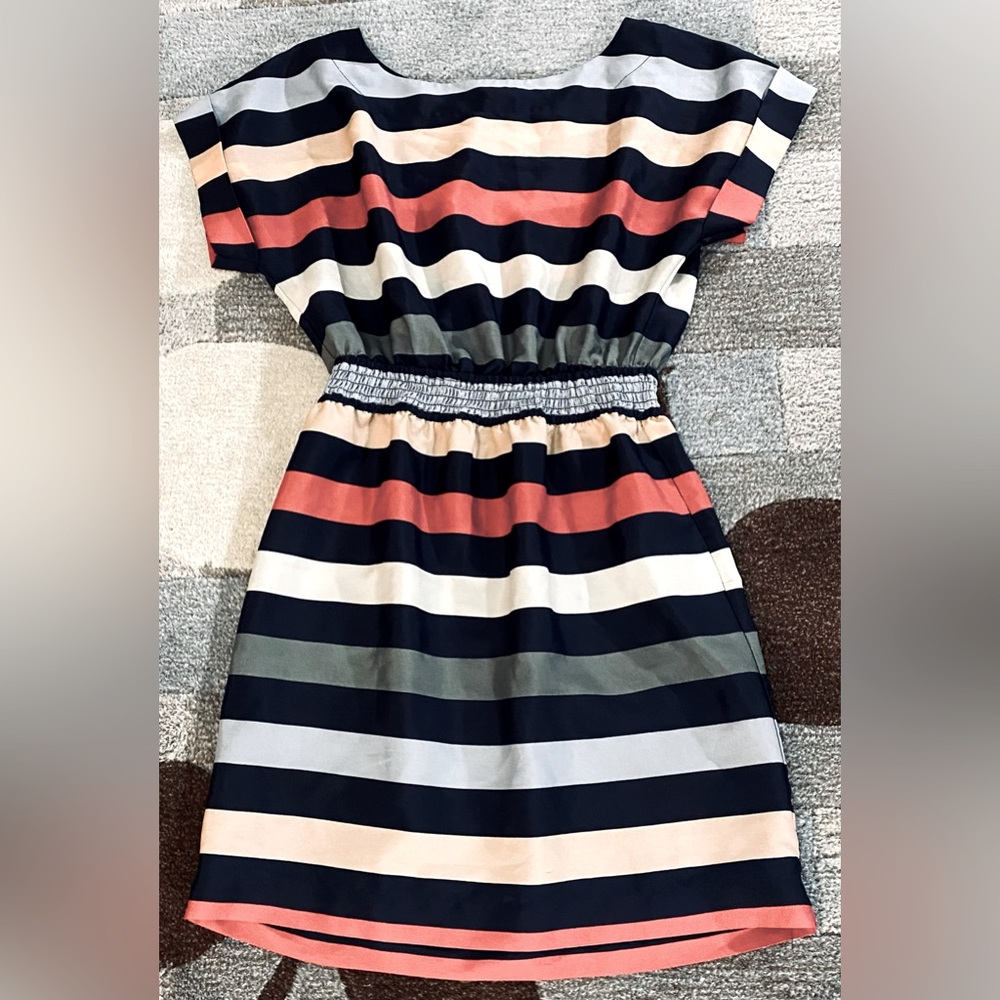 Bcbgeneration Color Block Stripe Batwing Sleeves … - image 3